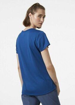 Outdoor T-Shirt Helly Hansen W Verglas Shade Deep Fjord XS T-Shirt - 4