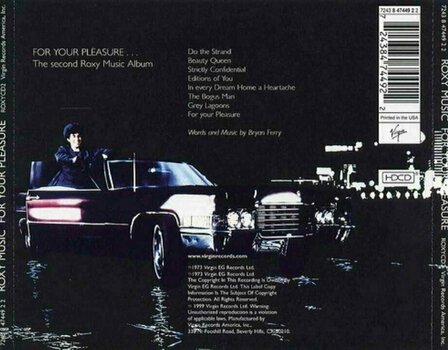 Zenei CD Roxy Music - For Your Pleasure (CD) - 3