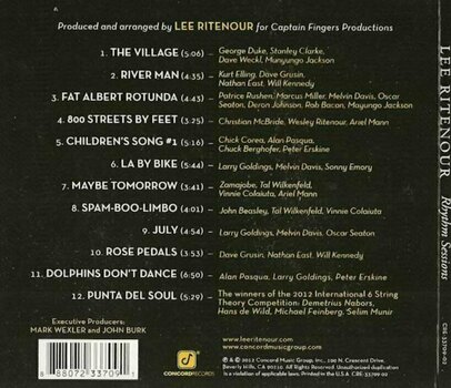 Music CD Lee Ritenour - Rhythm Sessions (CD) - 4