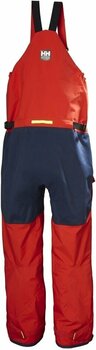 Calças Helly Hansen Salt Coastal Bib Calças Alert Red 2XL - 2