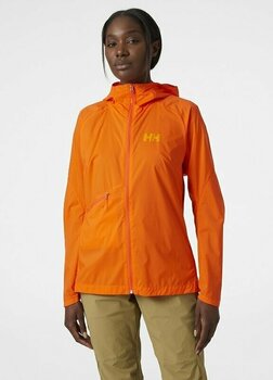 Kurtka outdoorowa Helly Hansen Women's Rapide Windbreaker Jacket Bright Orange S Kurtka outdoorowa - 3