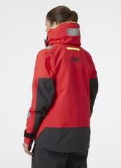 Bunda Helly Hansen Women's Skagen Offshore Sailing Alert Red - 3
