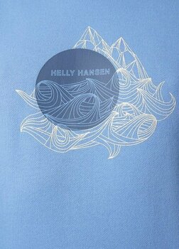Friluftsliv huvtröja Helly Hansen W F2F Organic Cotton Skagen Blue L Friluftsliv huvtröja - 7
