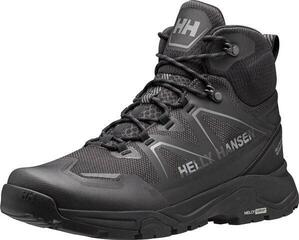 Heren Wanderschuhe Helly Hansen Men's Cascade Mid-Height Hiking Black/New Light Grey - 1