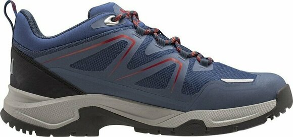 Mens Outdoor Shoes Helly Hansen Cascade Low HT Deep Fjord/Alert Red 42 Mens Outdoor Shoes - 4