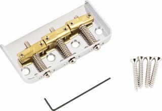 Kobylka na gitaru Fender 3-Saddle Custom Cut-Off Vintage-Style Tele Bridge Kobylka na gitaru - 1