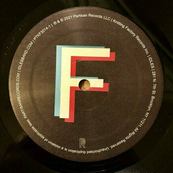 Vinyl Record Idles - Crawler (LP) - 3