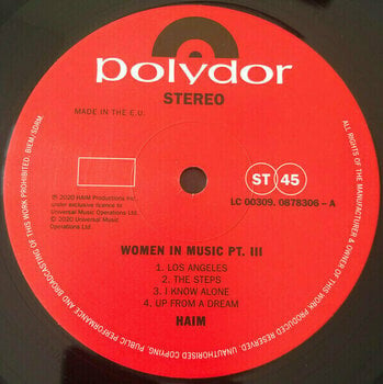 Disco de vinil Haim - Women In Music Pt. III (2 LP) - 2