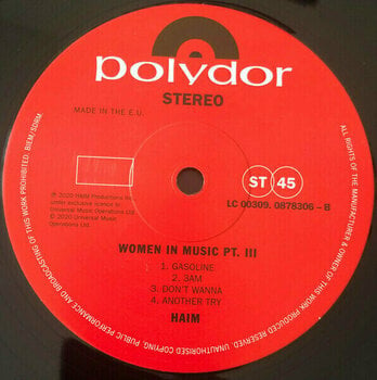 Vinyl Record Haim - Women In Music Pt. III (2 LP) - 3