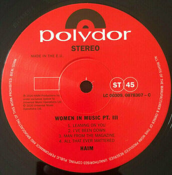 Disque vinyle Haim - Women In Music Pt. III (2 LP) - 4
