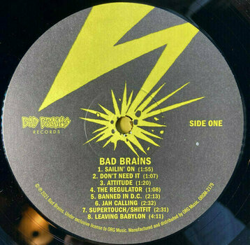 Vinyl Record Bad Brains - Bad Brains (LP) - 2