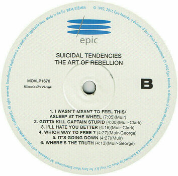 Schallplatte Suicidal Tendencies - Art Of Rebellion (LP) - 3