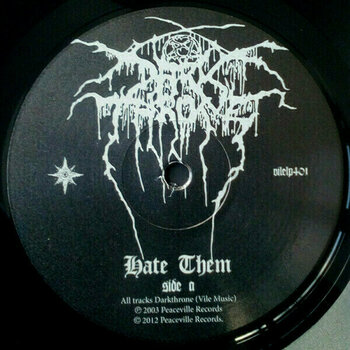 Vinyl Record Darkthrone - Hate Them (LP) - 2