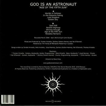 Vinyl Record God Is An Astronaut - Age Of The Fifth Sun (Green Vinyl) (LP) - 4