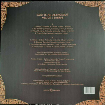 Vinyl Record God Is An Astronaut - Helios | Erebus (Clear Vinyl) (LP) - 5