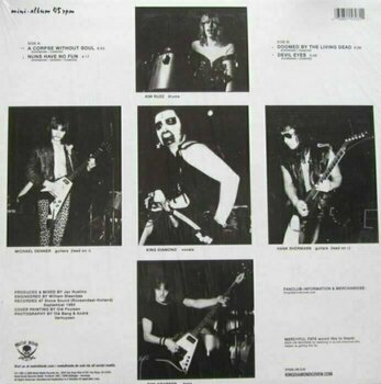 Disque vinyle Mercyful Fate - Mercyful Fate Ep (Reissue) (LP) - 5