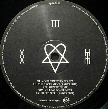Vinyl Record HIM - XX: Two Decades of Love Metal (2 LP) - 5