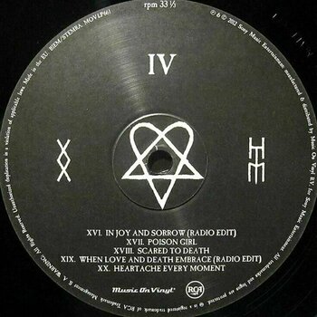 Disque vinyle HIM - XX: Two Decades of Love Metal (2 LP) - 6