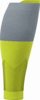 Calf covers for runners Compressport R2V2 Calf Sleeves Lime/Grey T1 Calf covers for runners - 6