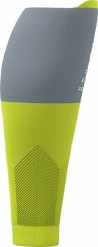 Calf covers for runners Compressport R2V2 Calf Sleeves Lime/Grey T1 Calf covers for runners - 7