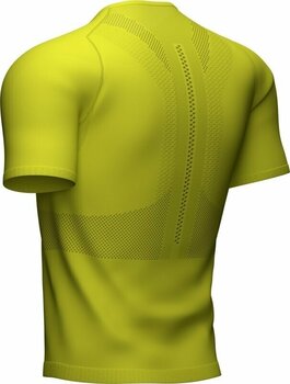 Tricou cu mânecă scurtă pentru alergare Compressport Trail Half-Zip Fitted SS Top Primerose XL Tricou cu mânecă scurtă pentru alergare - 5