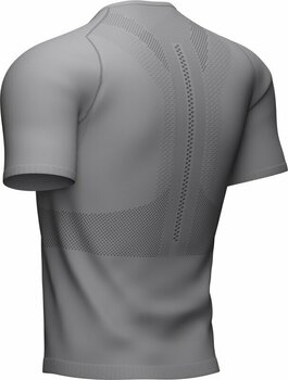 Tricou cu mânecă scurtă pentru alergare Compressport Trail Half-Zip Fitted SS Top Alloy S Tricou cu mânecă scurtă pentru alergare - 5
