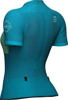 Running t-shirt with short sleeves
 Compressport Trail Postural SS Top W Enamel/Paradise Green L Running t-shirt with short sleeves - 5