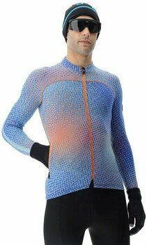 T-shirt/casaco com capuz para esqui UYN Cross Country Skiing Specter Outwear Blue Sunset S Casaco - 4