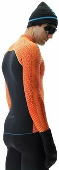 T-shirt/casaco com capuz para esqui UYN Cross Country Skiing Specter Outwear Orange Ginger M Casaco - 4