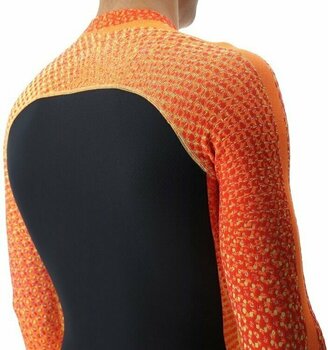 T-shirt/casaco com capuz para esqui UYN Cross Country Skiing Specter Outwear Orange Ginger M Casaco - 6