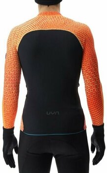 T-shirt/casaco com capuz para esqui UYN Cross Country Skiing Specter Outwear Orange Ginger L Casaco - 3
