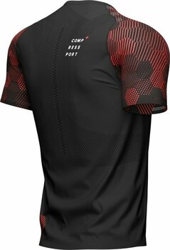 Tricou cu mânecă scurtă pentru alergare Compressport Racing SS Tshirt M Negru/Roșu L Tricou cu mânecă scurtă pentru alergare - 4