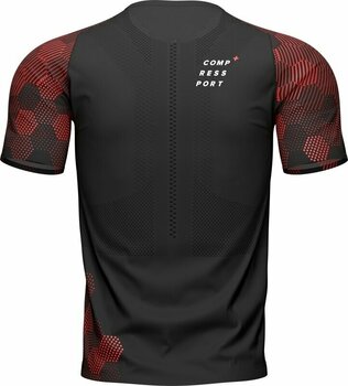 Tricou cu mânecă scurtă pentru alergare Compressport Racing SS Tshirt M Negru/Roșu L Tricou cu mânecă scurtă pentru alergare - 5