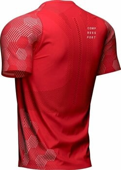 Majica za trčanje s kratkim rukavom Compressport Racing SS Tshirt M Red/White XL Majica za trčanje s kratkim rukavom - 6