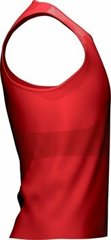 Ujjatlan felsők futáshoz Compressport Pro Racing Singlet M Red/White XL Ujjatlan felsők futáshoz - 3