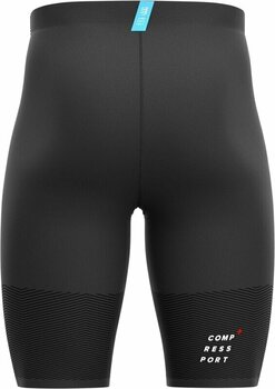 Pantalones cortos para correr Compressport Run Under Control Short Black T2 Pantalones cortos para correr - 5