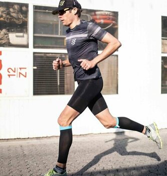 Pantalones cortos para correr Compressport Run Under Control Short Black T2 Pantalones cortos para correr - 10