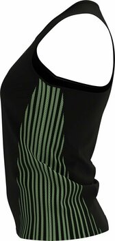 Sleeveless Top
 Compressport Performance Singlet W Black/Paradise Green M Sleeveless Top - 7