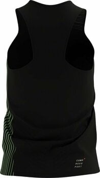 Bluze fără mâneci pentru alergare
 Compressport Performance Singlet W Black/Paradise Green L Bluze fără mâneci pentru alergare - 5