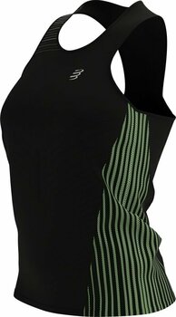 Bluze fără mâneci pentru alergare
 Compressport Performance Singlet W Black/Paradise Green L Bluze fără mâneci pentru alergare - 8