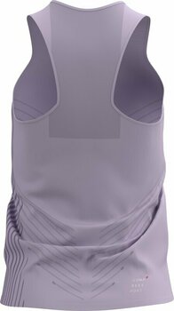 Tops de corrida sem mangas Compressport Performance Singlet W Orchid Petal/Purple XS Tops de corrida sem mangas - 5