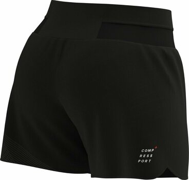 Pantalones cortos para correr Compressport Performance Overshort W Black L Pantalones cortos para correr - 4