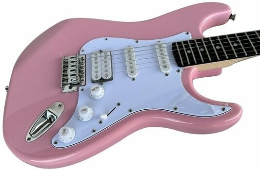 Elektriska gitarrer Pasadena ST-11 Pink - 3