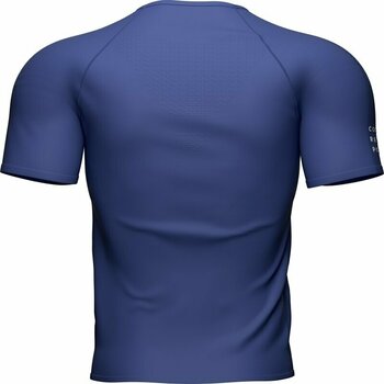 Tricou cu mânecă scurtă pentru alergare Compressport Training SS Tshirt M Sodalite/Primerose M Tricou cu mânecă scurtă pentru alergare - 5