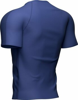 Koszulka do biegania z krótkim rękawem Compressport Training SS Tshirt M Sodalite/Primerose M Koszulka do biegania z krótkim rękawem - 6