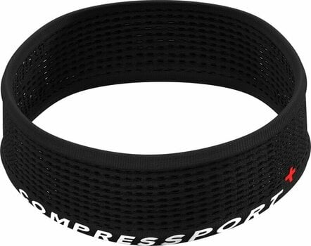 Pannband för löpning Compressport Thin Headband On/Off Black UNI Pannband för löpning - 5