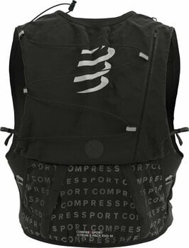 Running backpack Compressport UltRun S Pack Evo 15 Black M Running backpack - 6