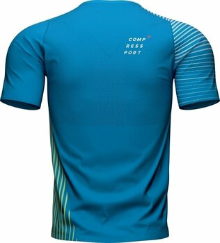 Running t-shirt with short sleeves
 Compressport Performance SS Tshirt M Hawaiian/Primerose XL Running t-shirt with short sleeves - 5
