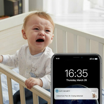 Sistema de câmara inteligente Anker Eufy Indoor Cam 2K Pan and Tilt 2 pack BK (T8413G11) Preto Sistema de câmara inteligente - 4