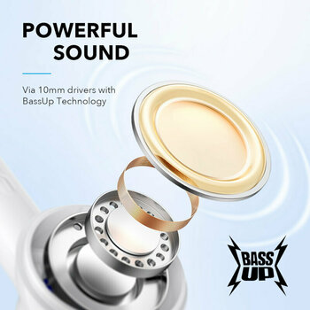 True trådløs i øre Anker Soundcore R100 hvid - 6